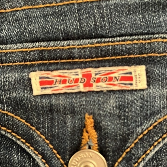 Hudson brand size 27 denim shorts - Picture 4 of 6